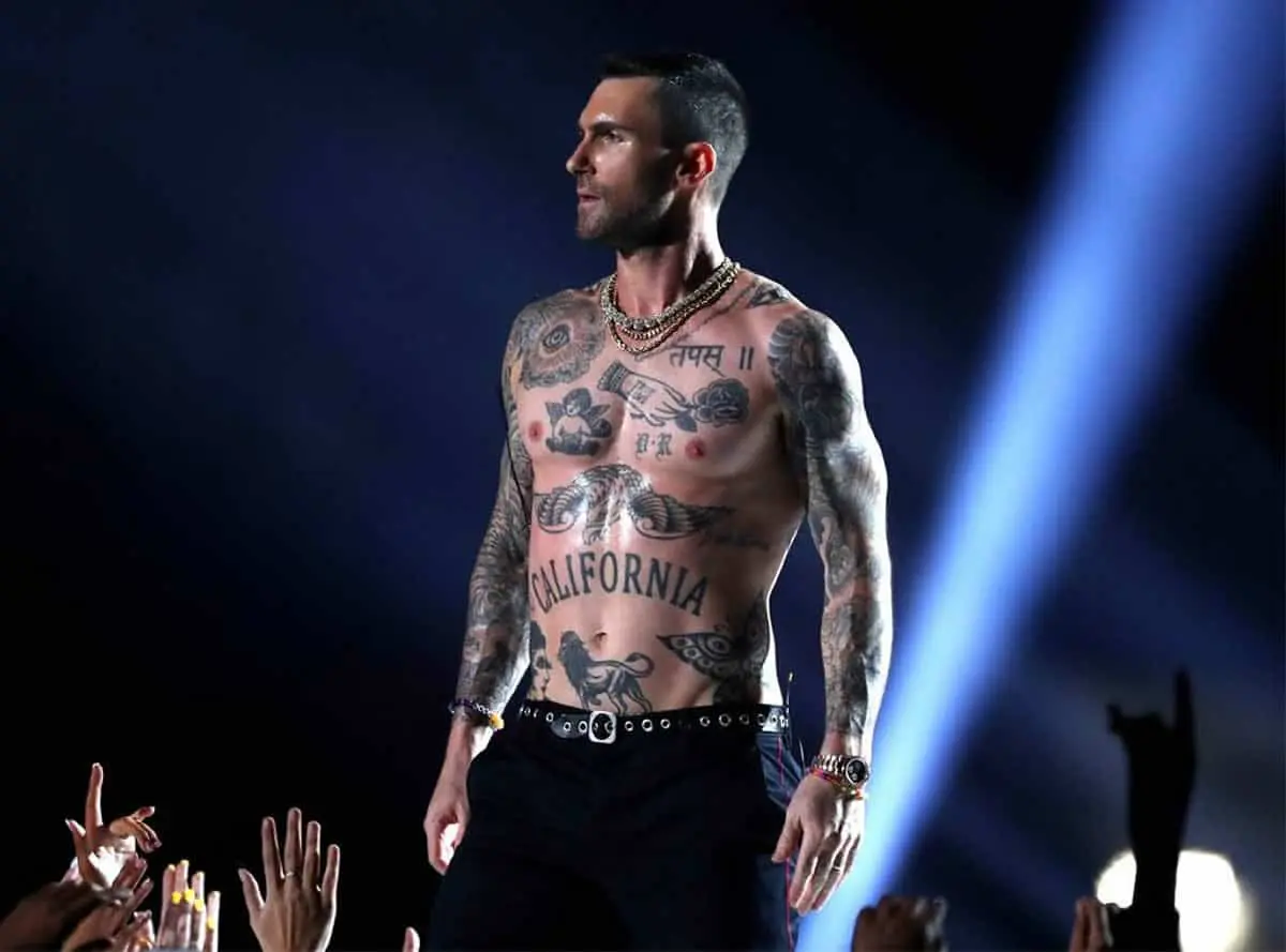 Singer Adam Levine Naked Pics + Videos! [FULL COLLECTION]