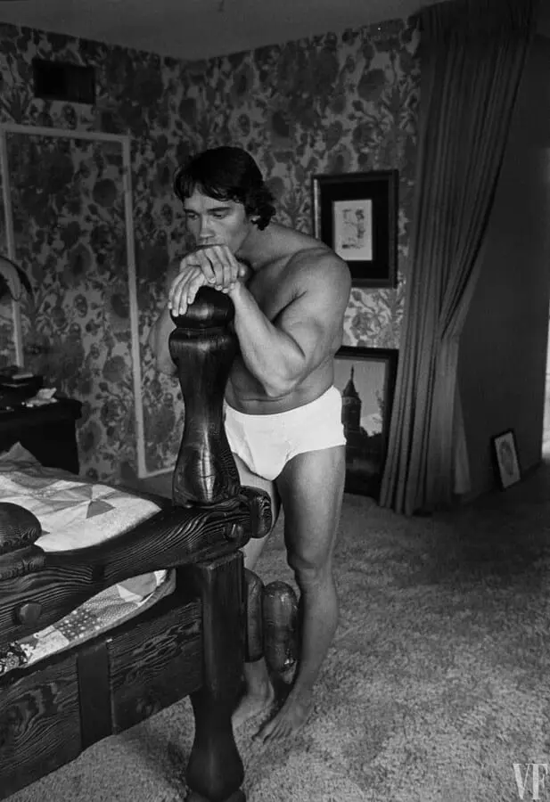 Arnold Schwarzenegger bulge in underwear