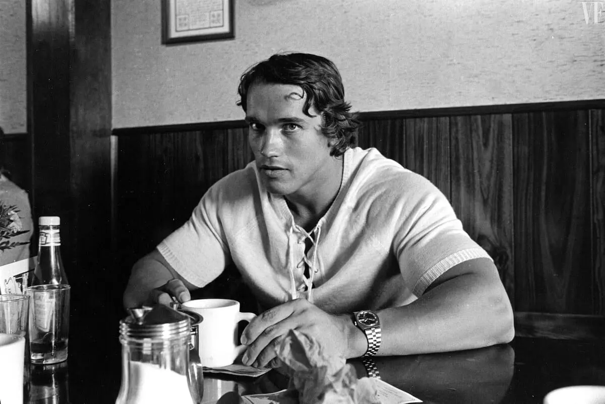 Arnold Schwarzenegger young pic