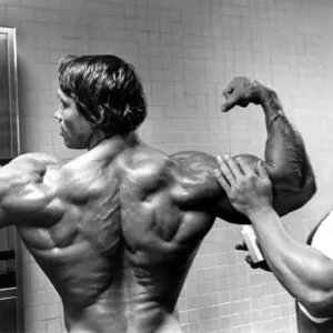 Arnold Schwarzenegger back spread