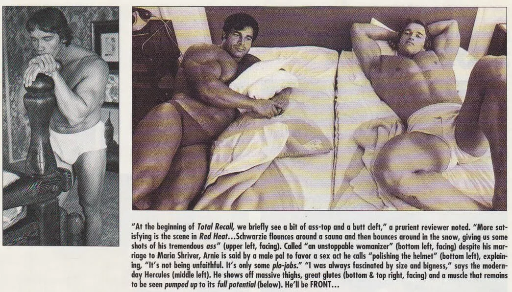 Arnold Schwarzenegger porno picture.