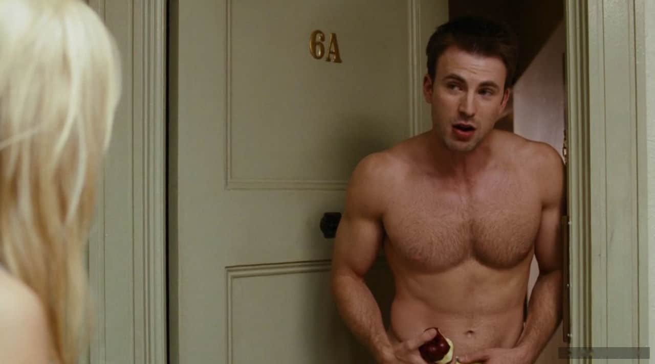 chris evans uncensored nude pic