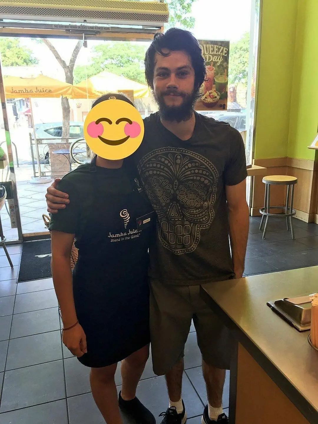Dylan O'Brien shirt in leaked photo