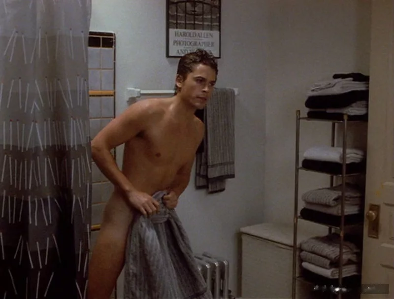 Rob Lowe naked.