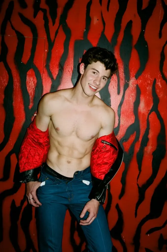 Shawn Mendes hot body abs