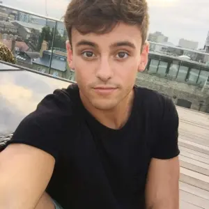 Tom Daley sexy selfies
