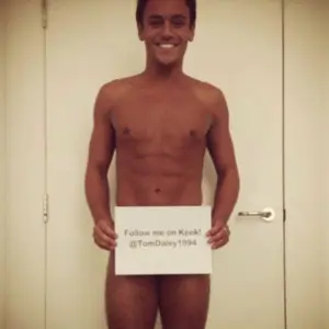 Tom Daley unclothed snapchat