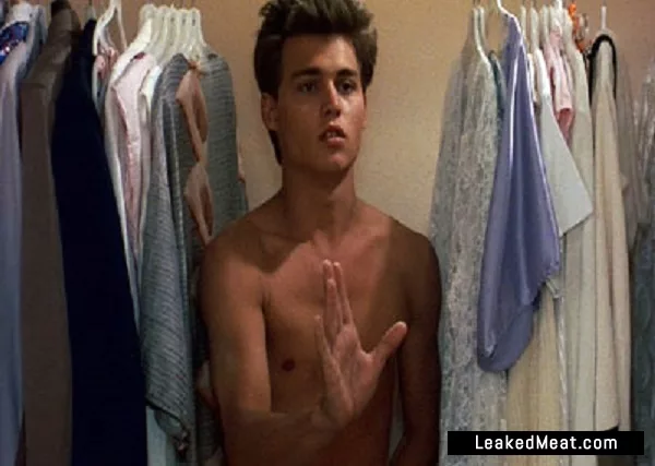 Johnny Depp young naked