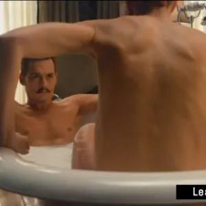 Johnny Depp naked tub