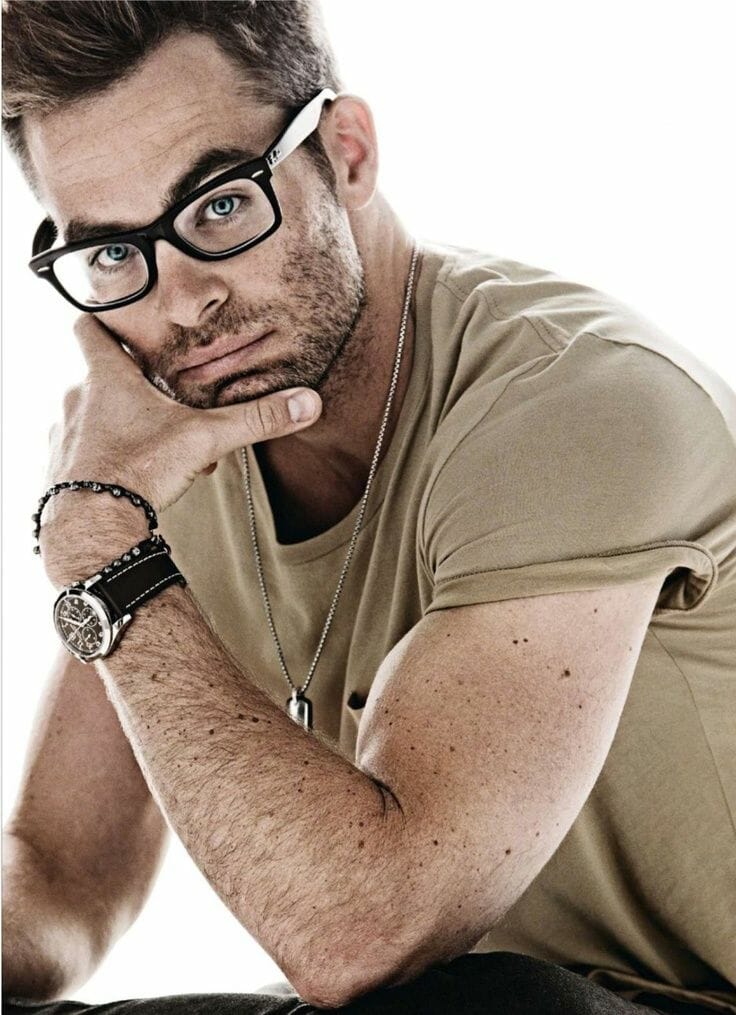 Chris Pine glasses