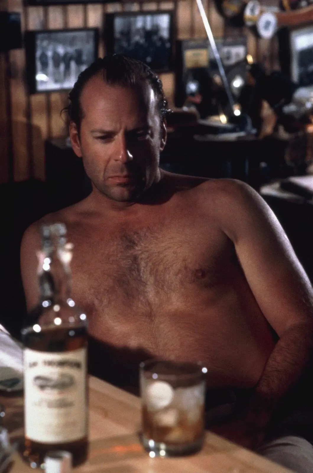 Bruce Willis shirtless and sexy