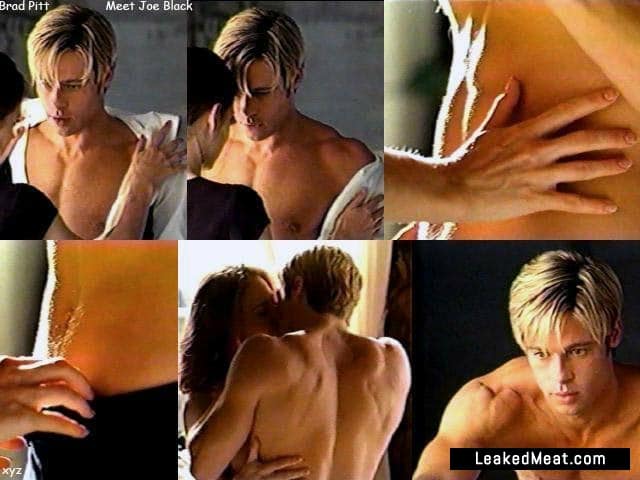 Brad Pitt uncensored nude pic