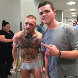 Conor McGregor underwear bulging