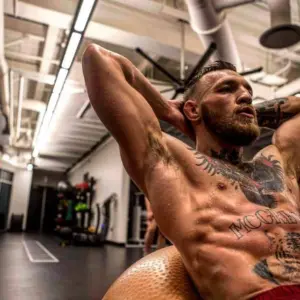 Conor McGregor ripped abs
