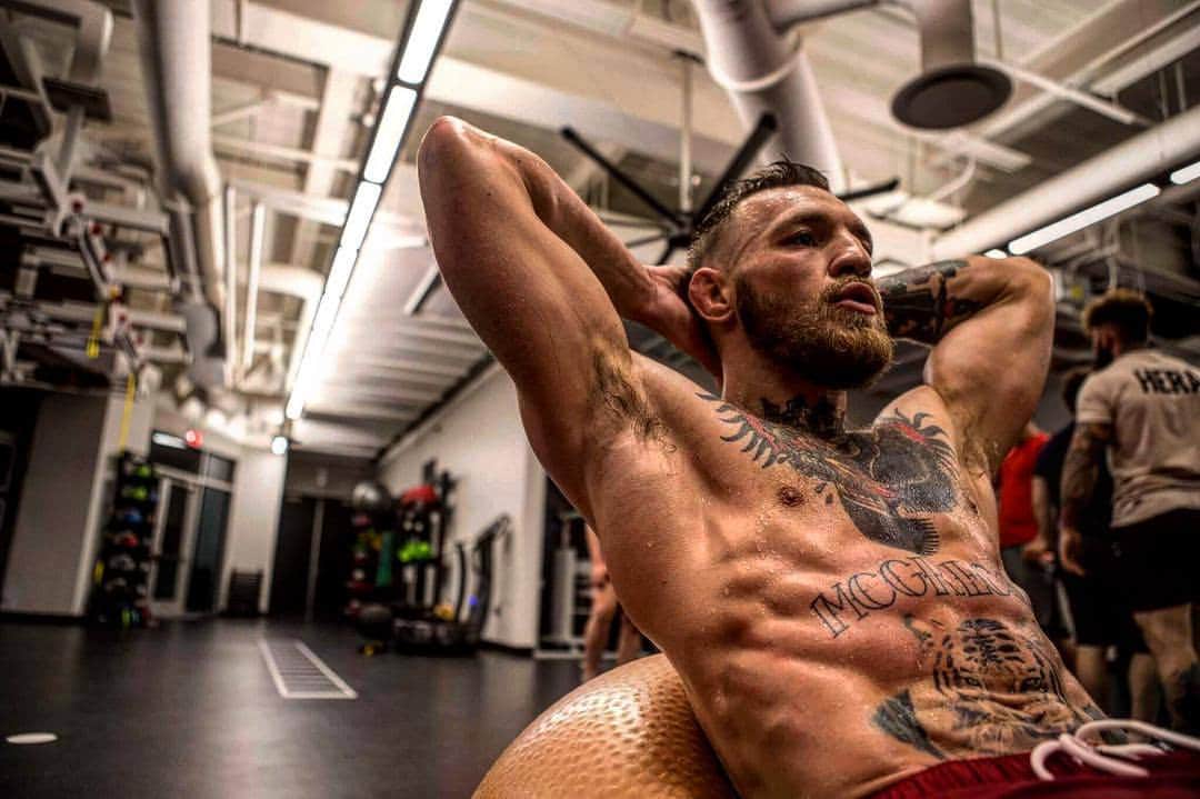 Conor McGregor ripped abs