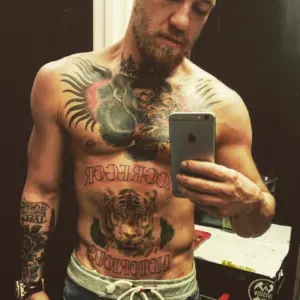 Conor McGregor selfie pic