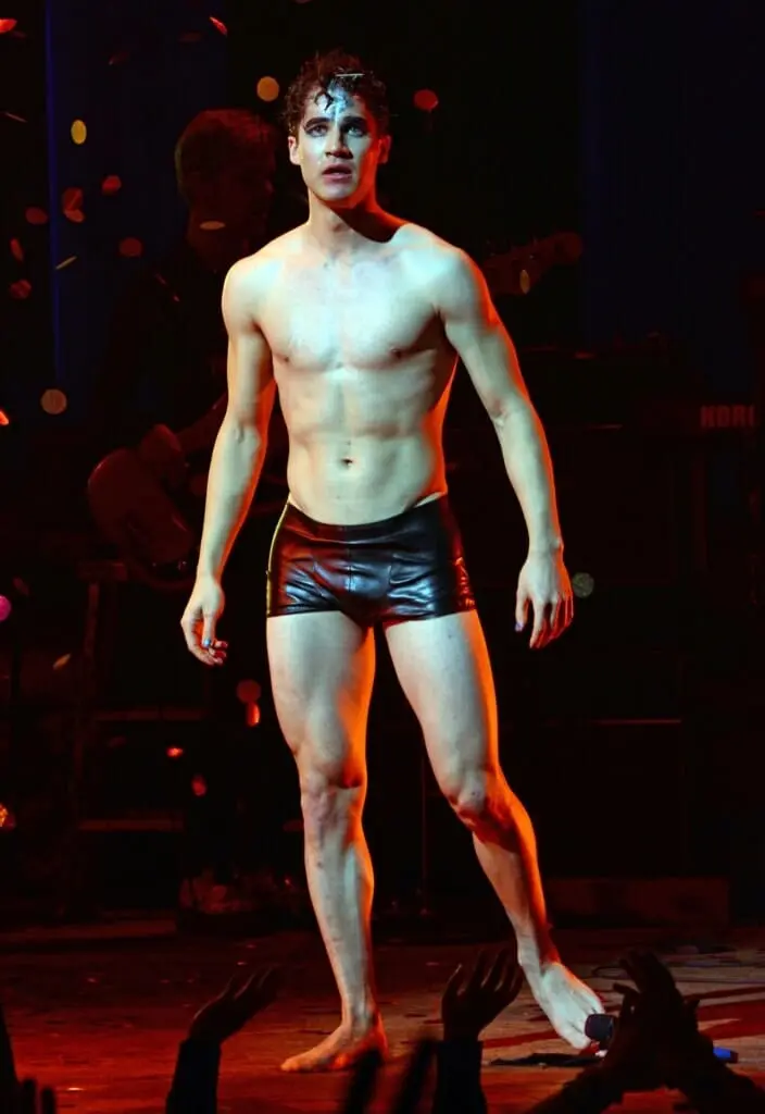 Darren Criss shirtless