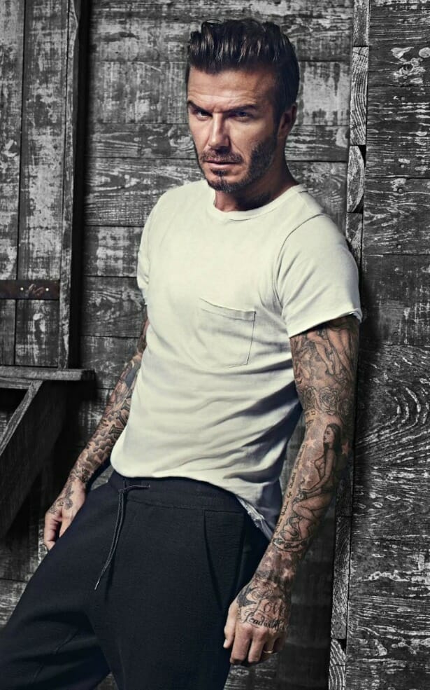 David Beckham body