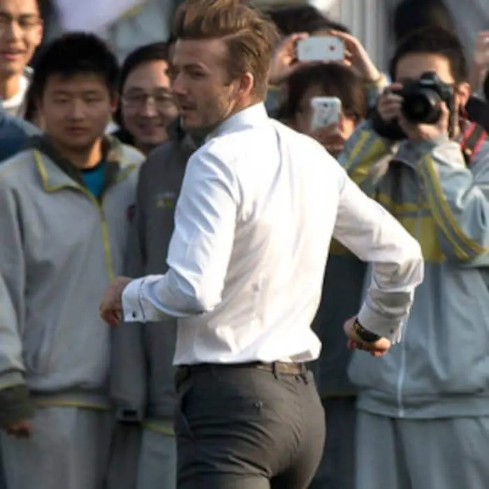 David Beckham sexy butt