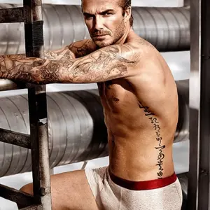 David Beckham sexy naked pic