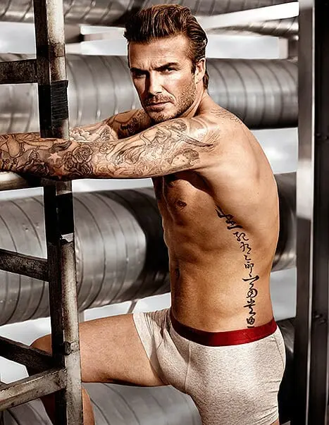 David Beckham sexy naked pic