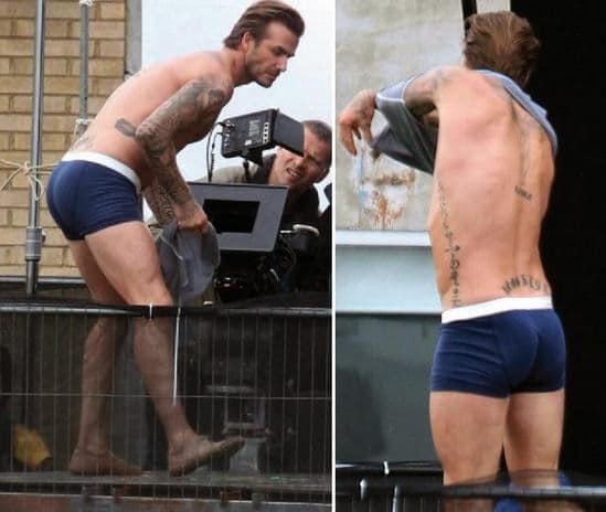 David Beckham sexy photoshoot