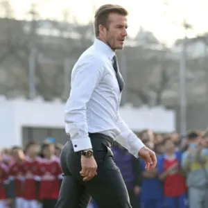 David Beckham uncensored image