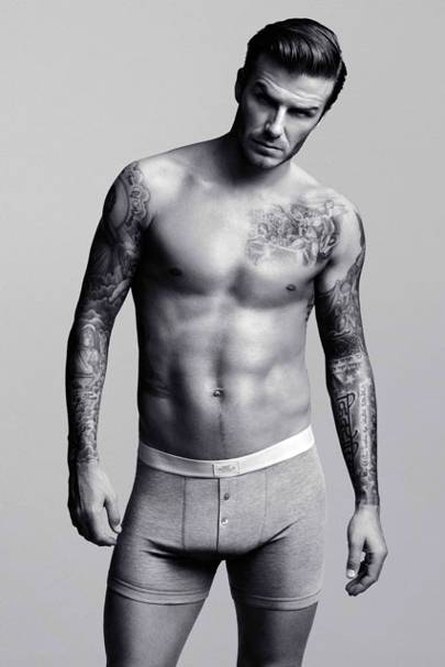 David Beckham underwear model