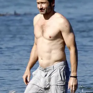 David Duchovny shirtless and sexy