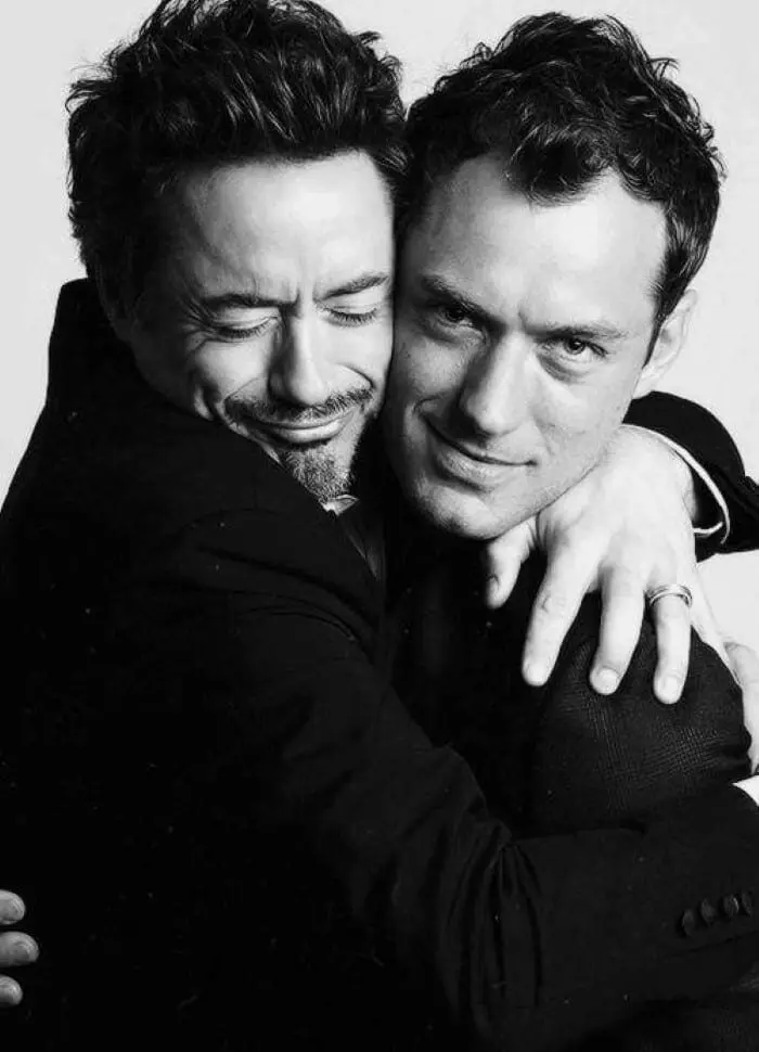 Jude Law and Robert Downey Jr