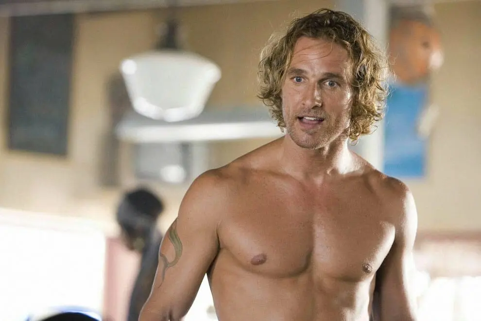 Matthew McConaughey bare chest