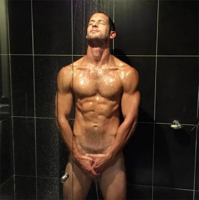 Max Emerson naked shower leaked pic
