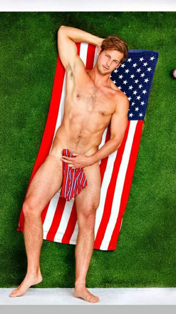Max Emerson nude American Flag
