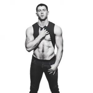 Nick Jonas sexy abs