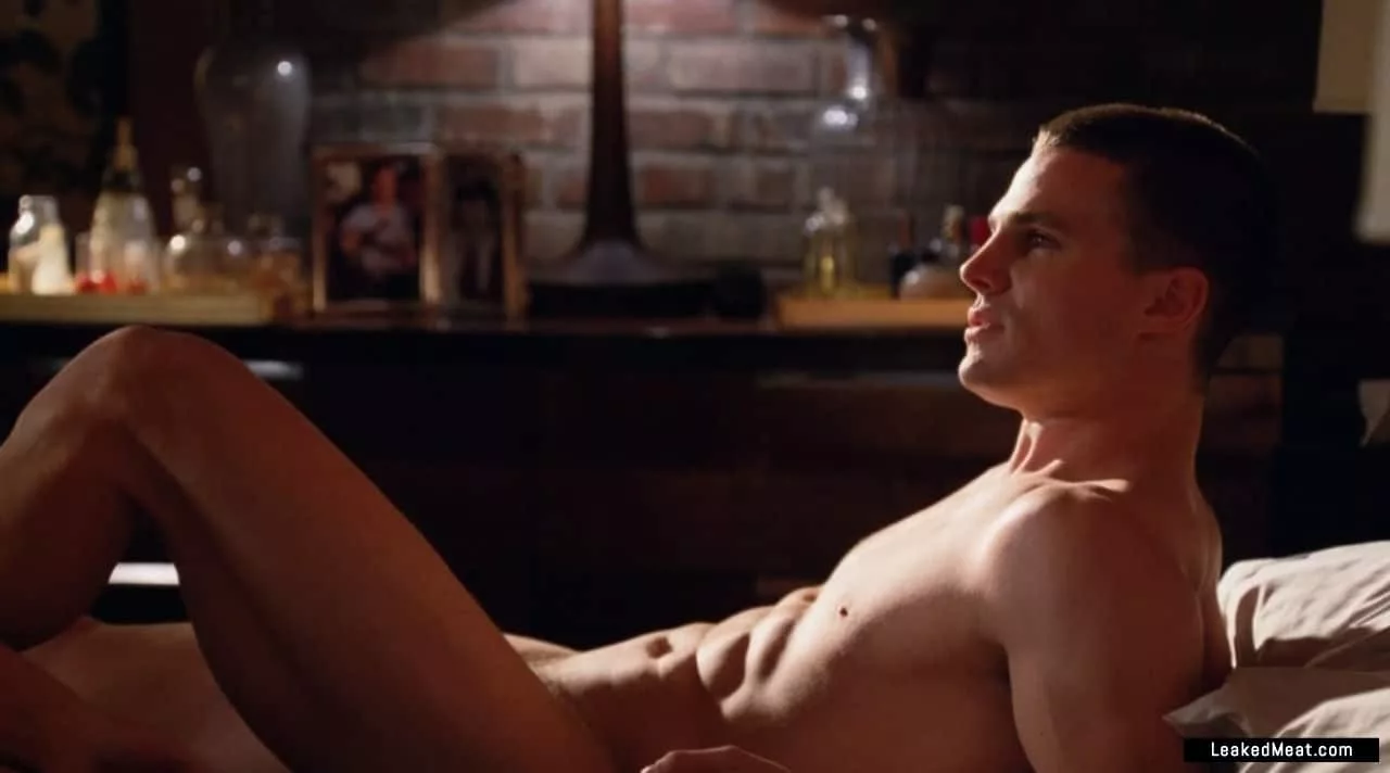 Stephen Amell nice muscles
