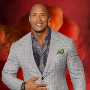 The Rock sexy smile