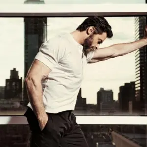 Hugh Jackman biceps