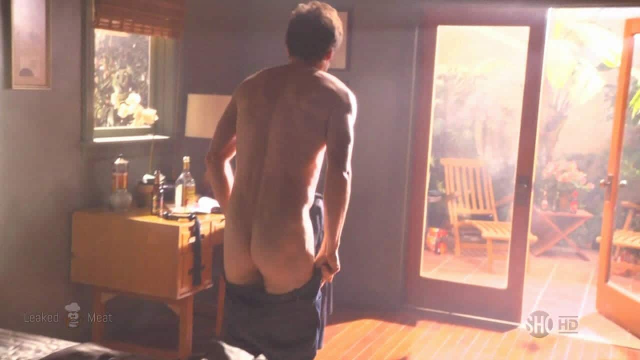 David Duchovny bare butt