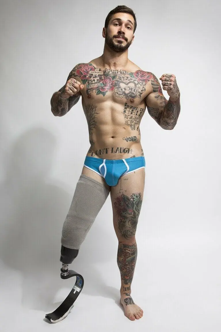 Alex Minsky underwear model