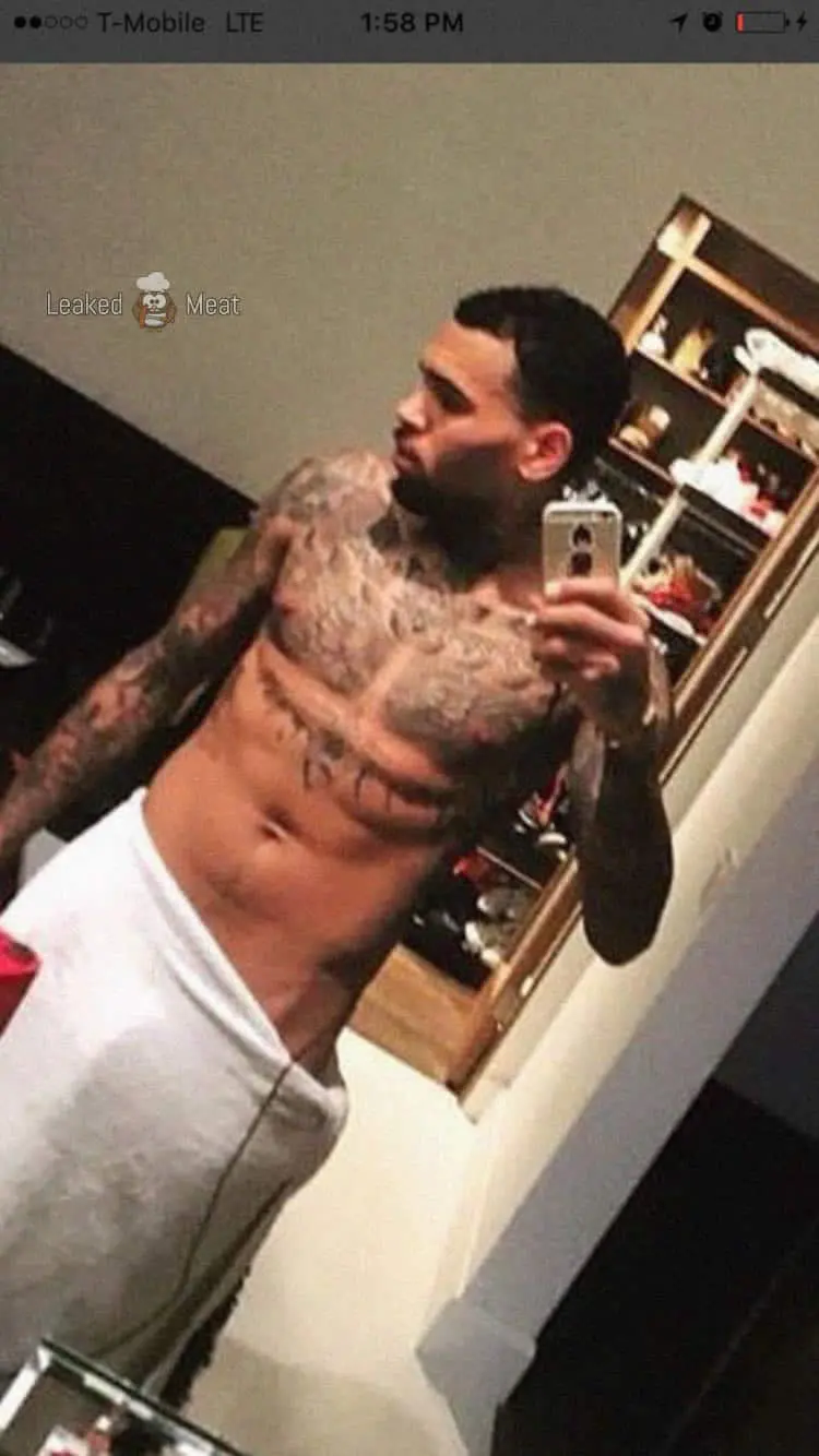 Chris Brown leaked nude