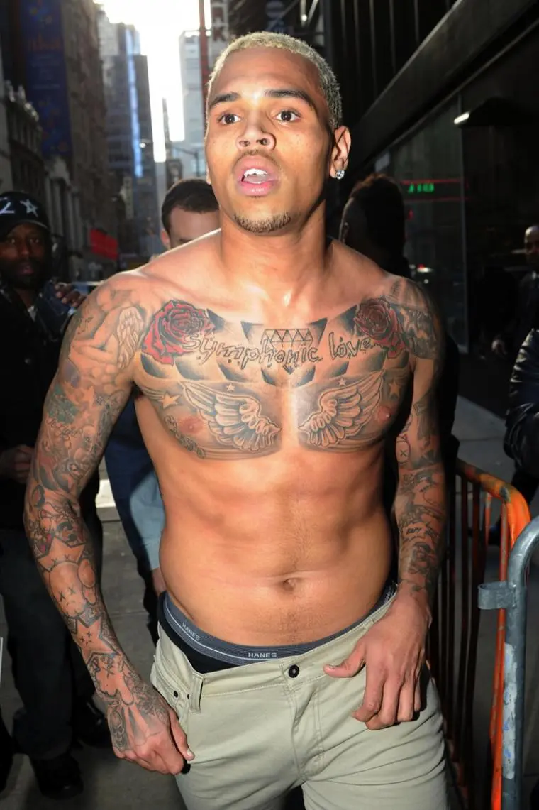 Chris Brown sexy leaks