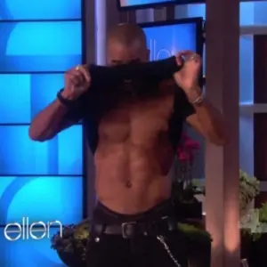 Shemar Moore chest