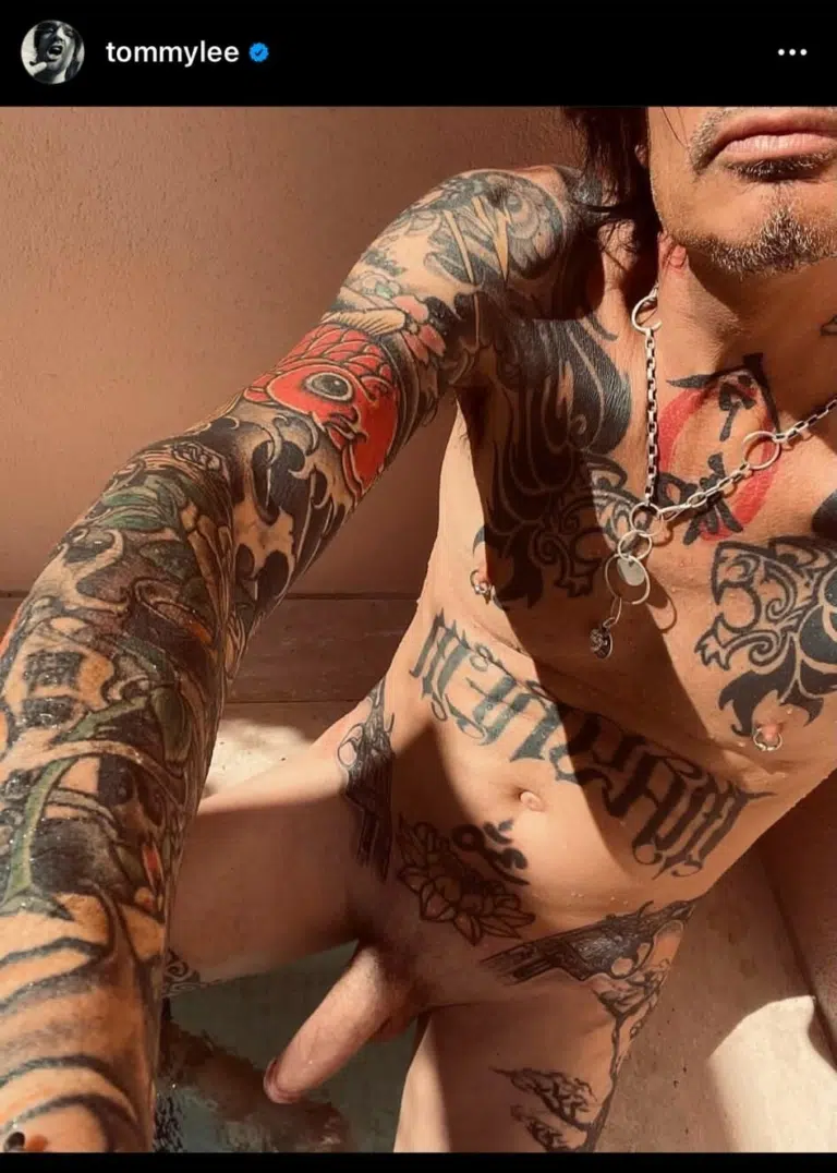 Tommy Lee Penis Pics — His BIG Thick Trouser Snake Exposed • Leaked Meat