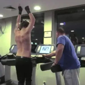 Harry Styles treadmill