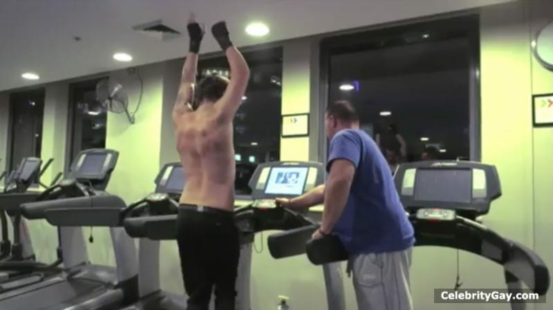 Harry Styles treadmill