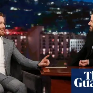 Ryan Gosling penis line in suit
