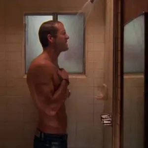 Ryan Reynolds upset in the shower