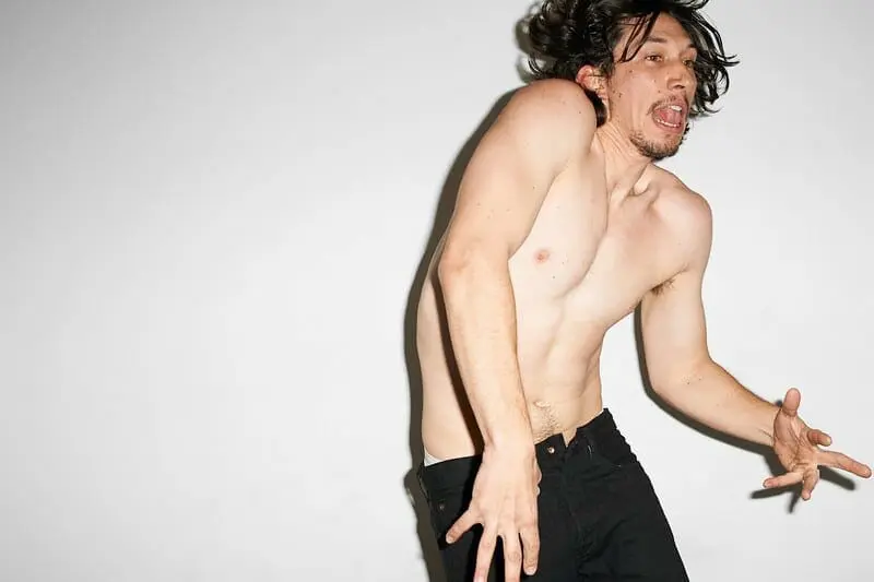Adam Driver sexy showing abs