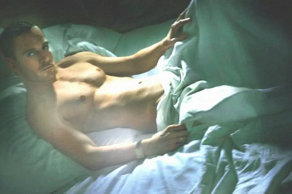 Michael Fassbender naked in bed