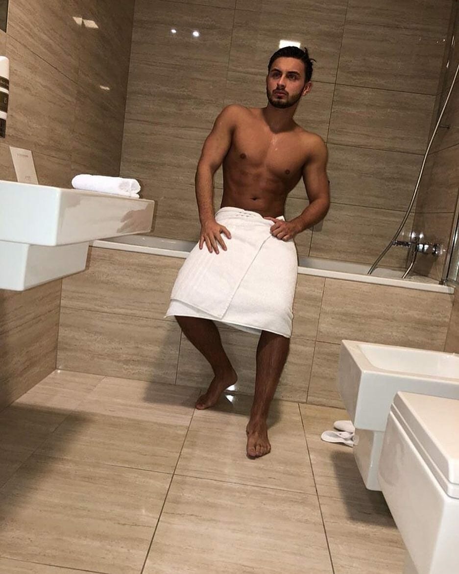 Connor Hunter bath towel